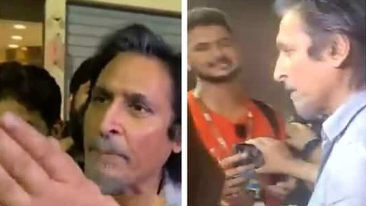 ചോദ്യം രസിച്ചില്ല, ഇന്ത്യന്‍ മാധ്യമ പ്രവര്‍ത്തകന്റെ ഫോണ്‍ പിടിച്ചുവാങ്ങി പിസിബി ചെയര്‍മാന്‍ റമീസ് രാജ വീഡിയോ