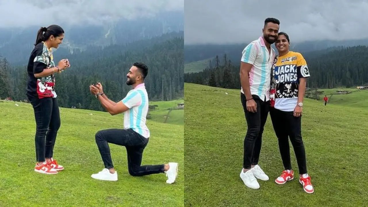 సైలెంట్గా పెళ్లి చేసుకున్న భారత క్రికెటర్ వేదా కృష్ణమూర్తి.. కర్ణాటక క్రికెటర్ అర్జున్తో.. సైలెంట్గా పెళ్లి చేసుకున్న భారత క్రికెటర్ వేదా కృష్ణమూర్తి.. కర్ణాటక క్రికెటర్ అర్జున్తో..