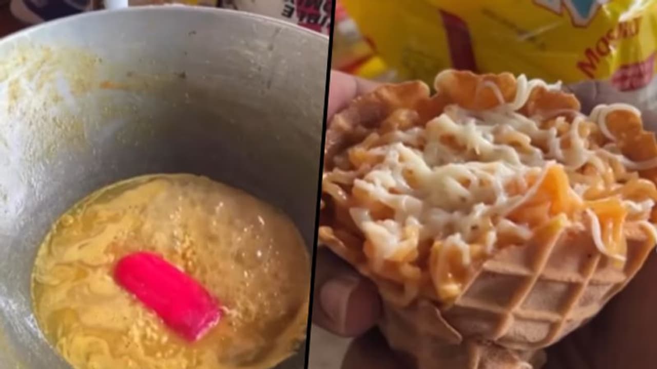 Heard of Maggi made with raspberry ice cream? Street vendor bizarre experiment goes viral