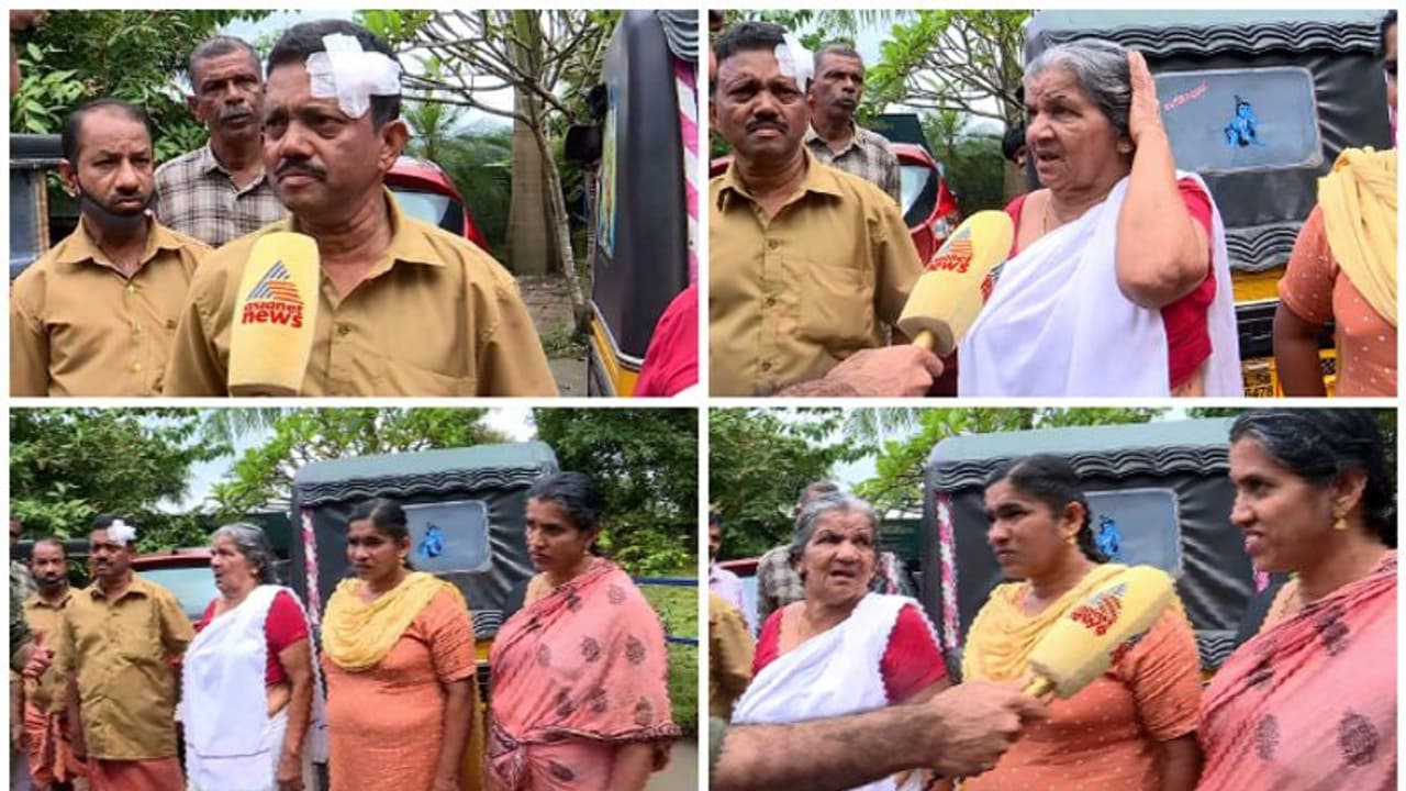 തെരുവ് നായകൾ കുറുകേ ചാടി , ഓട്ടോ മറിഞ്ഞ് 4പേർക്ക് പരിക്ക്