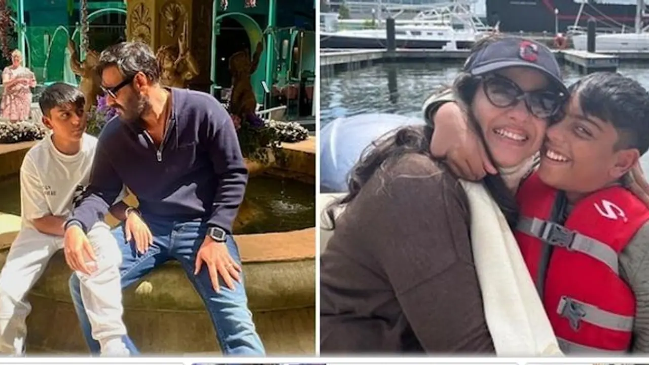 ছেলে যুগের ১২ বছরের জন্মদিনে স্মৃতির পাতা উল্টোলেন কাজল অজয়। ছেলে যুগের ১২ বছরের জন্মদিনে স্মৃতির পাতা উল্টোলেন কাজল অজয়।