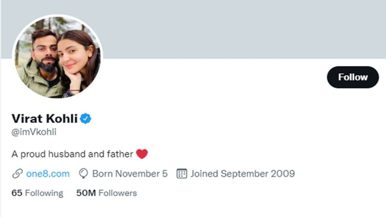 कोहली का ट्विटर पर विराट रिकॉर्ड, ऐसा करने वाले बने पहले क्रिकेटर कोहली का ट्विटर पर विराट रिकॉर्ड, ऐसा करने वाले बने पहले क्रिकेटर