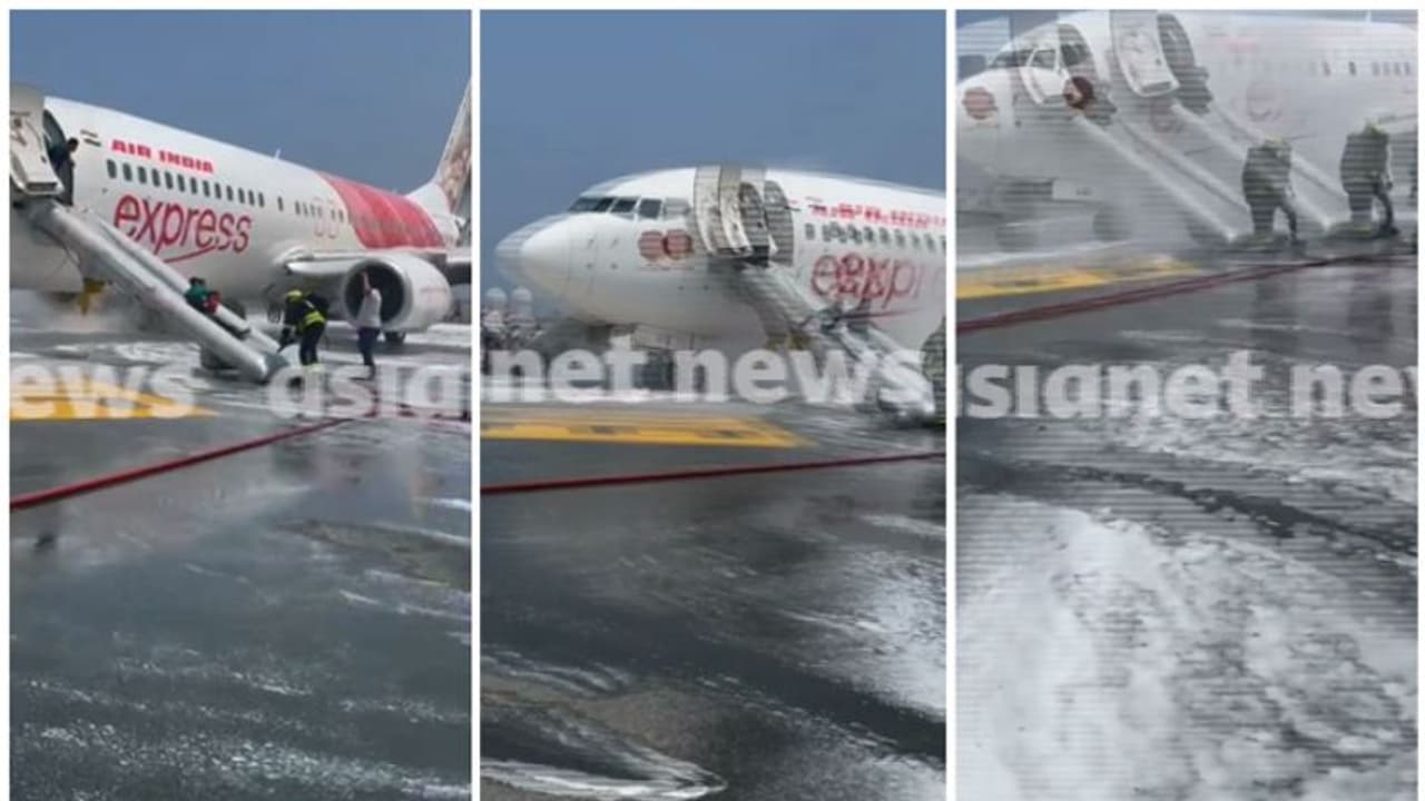 എഞ്ചിനില് പുക ഉയര്ന്നതിനെ തുടര്ന്ന് റദ്ദാക്കിയ വിമാനത്തിലെ യാത്രക്കാര് രണ്ട് മണിക്ക് കൊച്ചിയിലെത്തും എഞ്ചിനില് പുക ഉയര്ന്നതിനെ തുടര്ന്ന് റദ്ദാക്കിയ വിമാനത്തിലെ യാത്രക്കാര് രണ്ട് മണിക്ക് കൊച്ചിയിലെത്തും