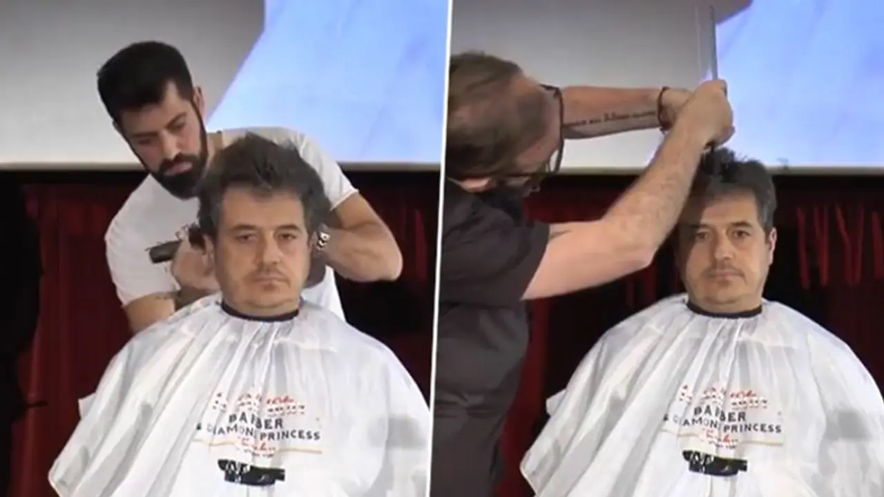 Watch: Hairdresser from Greece sets record, cuts hair in just 47 seconds