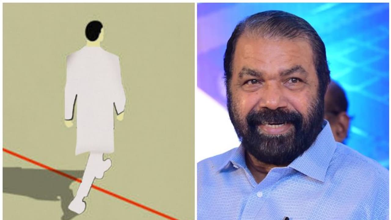 ഇവിടൊരാൾ തെക്ക് വടക്ക് നടക്കുന്നു, അവിടെ കൂട്ടത്തോടെ മറുചേരിയിലേക്ക് ഓടുന്നു; രാഹുൽഗാന്ധിയെ ട്രോളി ശിവൻകുട്ടി