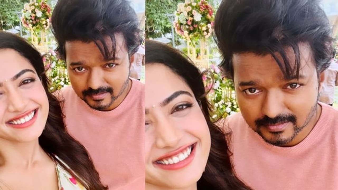 #Rashmika: విజయ్ తో రష్మిక లవ్లీ సెల్ఫీ.. ఇంటర్నెట్‌ని ఊపేస్తున్న పిక్‌.. 