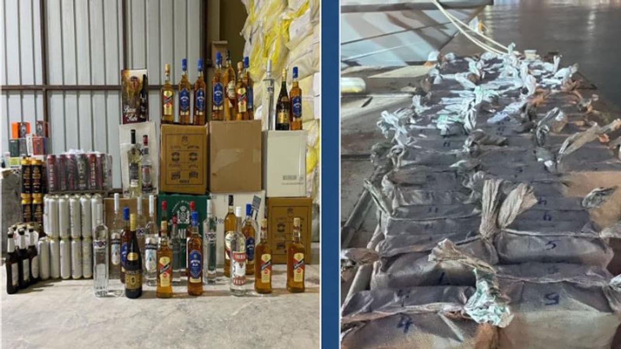 പ്രവാസികളുടെ താമസ സ്ഥലത്തു നിന്ന് മദ്യം ശേഖരം പിടികൂടി പ്രവാസികളുടെ താമസ സ്ഥലത്തു നിന്ന് മദ്യം ശേഖരം പിടികൂടി