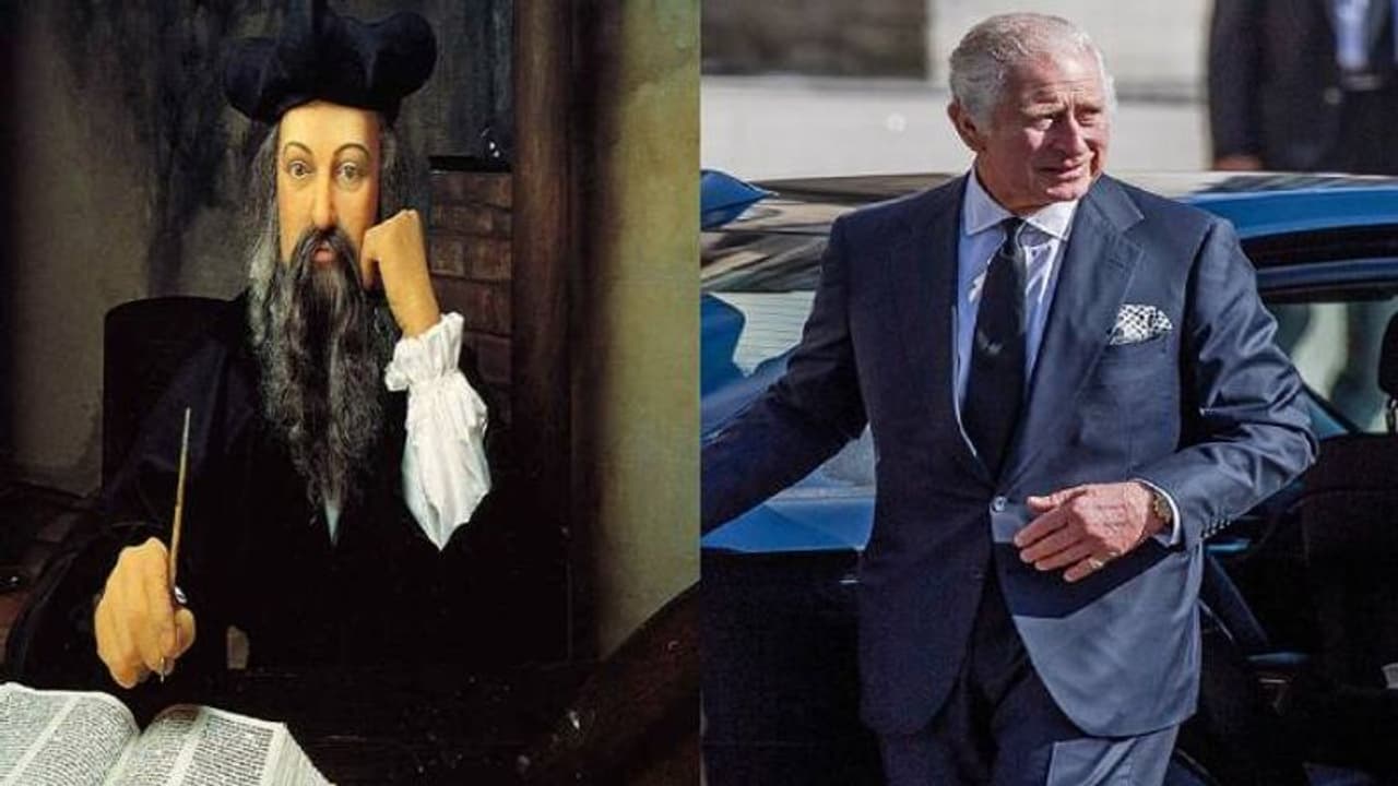 ചാൾസ് രാജാവ് അധികകാലം അധികാരത്തിലിരിക്കില്ല, നോസ്ട്രഡാമസിന്റെ പ്രവചനം ചർച്ചയാവുന്നു ചാൾസ് രാജാവ് അധികകാലം അധികാരത്തിലിരിക്കില്ല, നോസ്ട്രഡാമസിന്റെ പ്രവചനം ചർച്ചയാവുന്നു