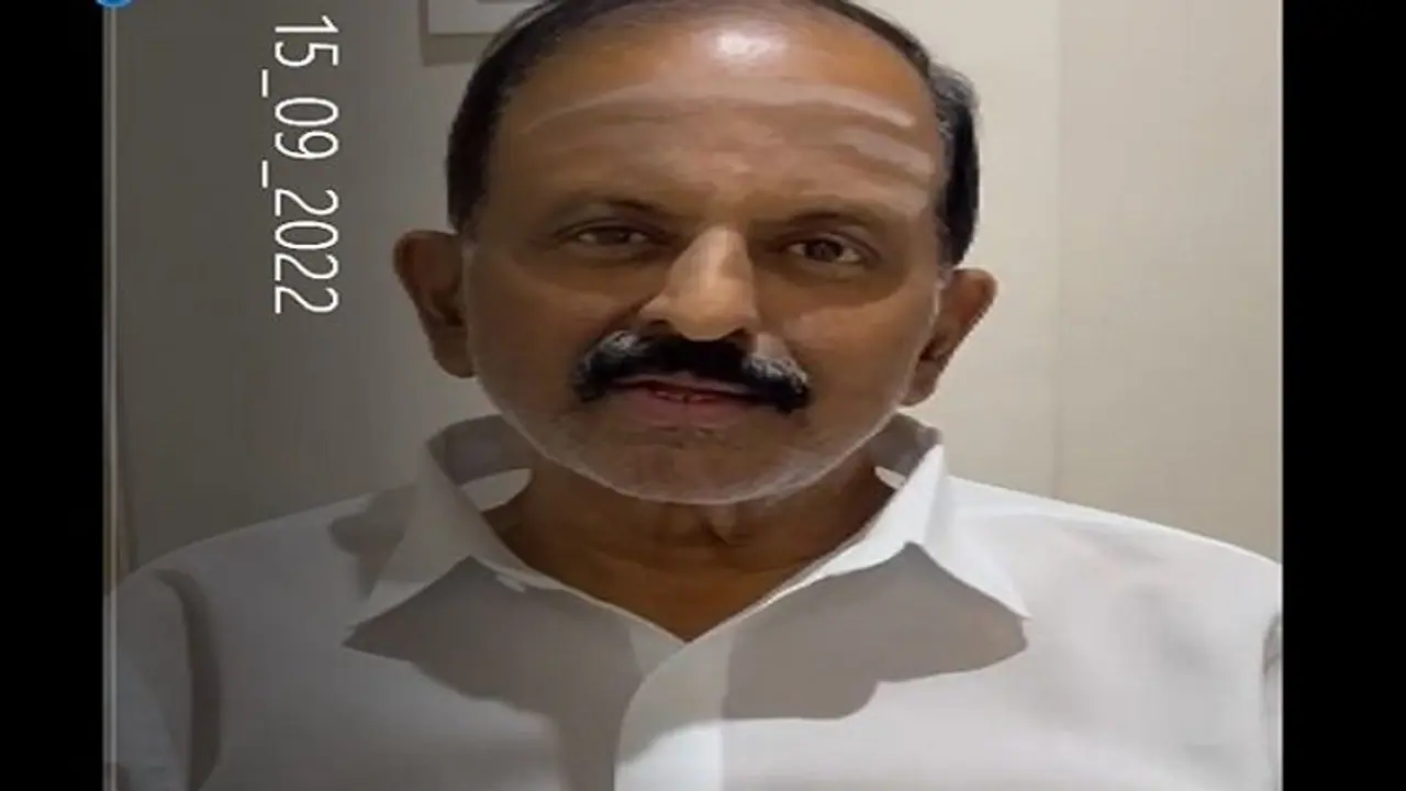 ಚೆನ್ನೈನಲ್ಲಿ ಡೆಪ್ಯೂಟಿ ಸ್ಪೀಕರ್ ಆನಂದ್ ಮಾಮನಿಗೆ ಚಿಕಿತ್ಸೆ: ಆರೋಗ್ಯದ ಬಗ್ಗೆ ವಿಡಿಯೋ ಹೇಳಿಕೆ ಬಿಡುಗಡೆ