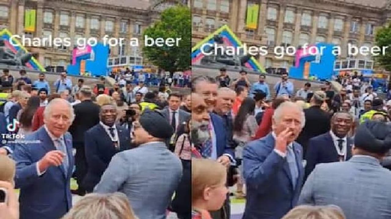 ബിയർ കുടിക്കാൻ ക്ഷണിച്ച ആരാധകന് ചാൾസ് രാജാവിന്റെ കിടിലൻ മറുപടി ബിയർ കുടിക്കാൻ ക്ഷണിച്ച ആരാധകന് ചാൾസ് രാജാവിന്റെ കിടിലൻ മറുപടി