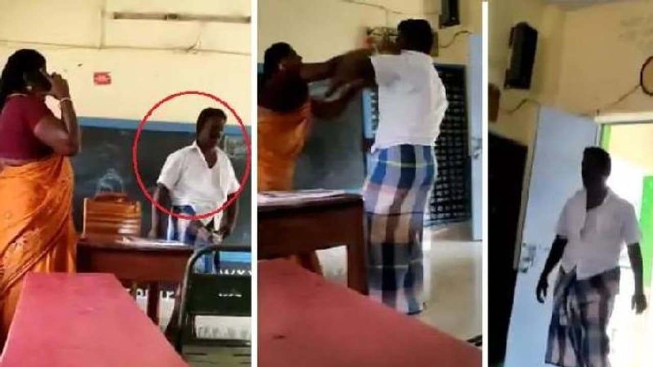 മകൻ പഠിക്കുന്നില്ല; അധ്യാപികയെ ക്ലാസിൽ കയറി മർദ്ദിച്ച് രക്ഷിതാവ്