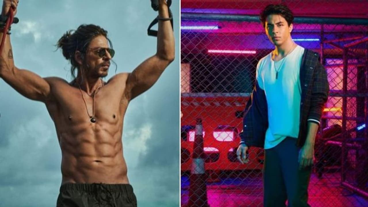 മകന്‍റെ ഫോട്ടോയ്ക്ക് താഴെ ഷാരൂഖ് ഖാന്‍റെ കിടിലൻ കമന്‍റ് ; മറുപടിയുമായി ആര്യനും