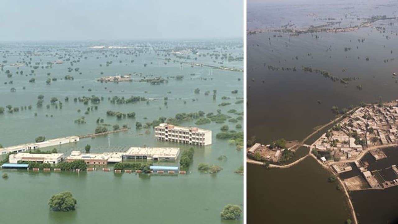 क्लाइमेट का नरसंहार: पाकिस्तान में आई विनाशकारी बाढ़ का पानी उतरने में लगेंगे 6 महीने, एक चौंकाने वाली स्टडी क्लाइमेट का नरसंहार: पाकिस्तान में आई विनाशकारी बाढ़ का पानी उतरने में लगेंगे 6 महीने, एक चौंकाने वाली स्टडी