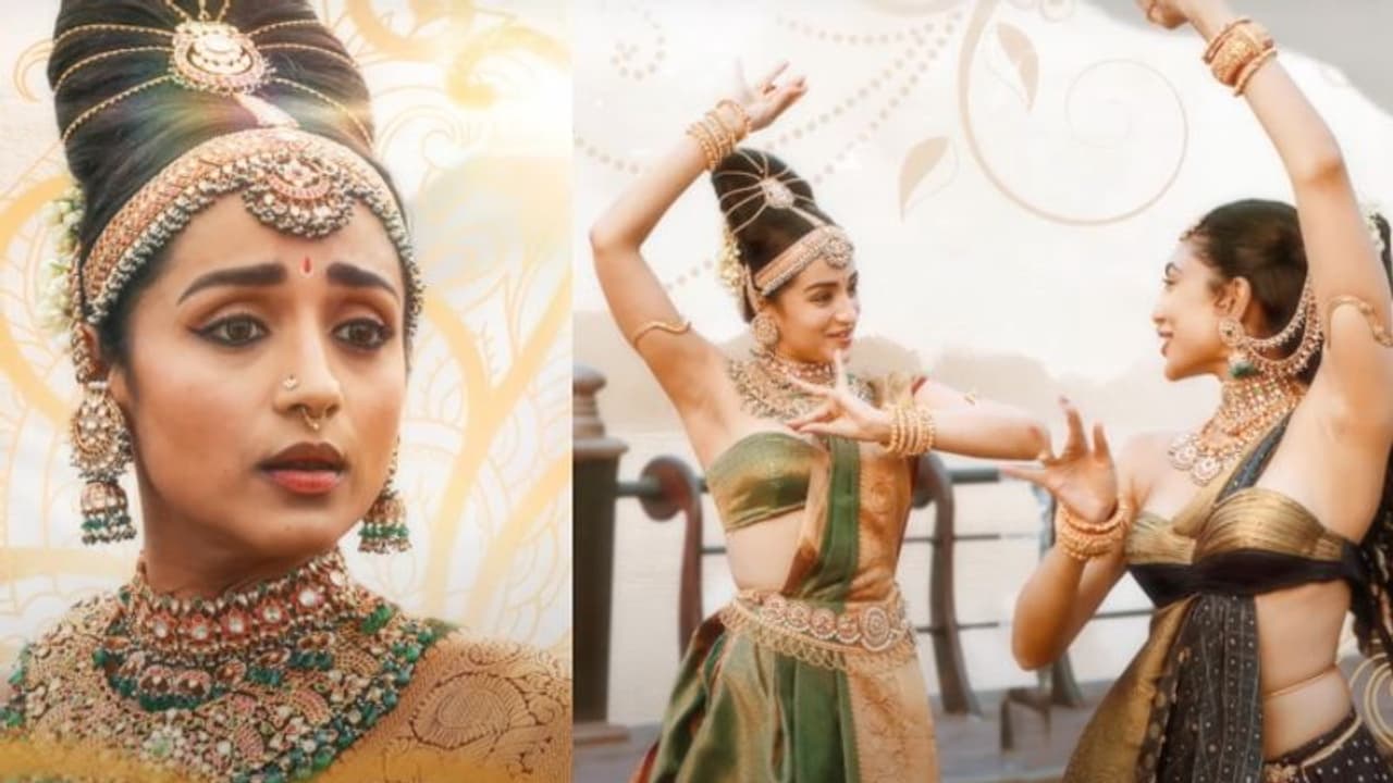 ചോള രാജകുമാരിയായി തൃഷ; എ ആര്‍ റഹ്‍മാന്‍റെ സംഗീതത്തില്‍ 'പൊന്നിയിന്‍ സെല്‍വനി'ലെ ഗാനം