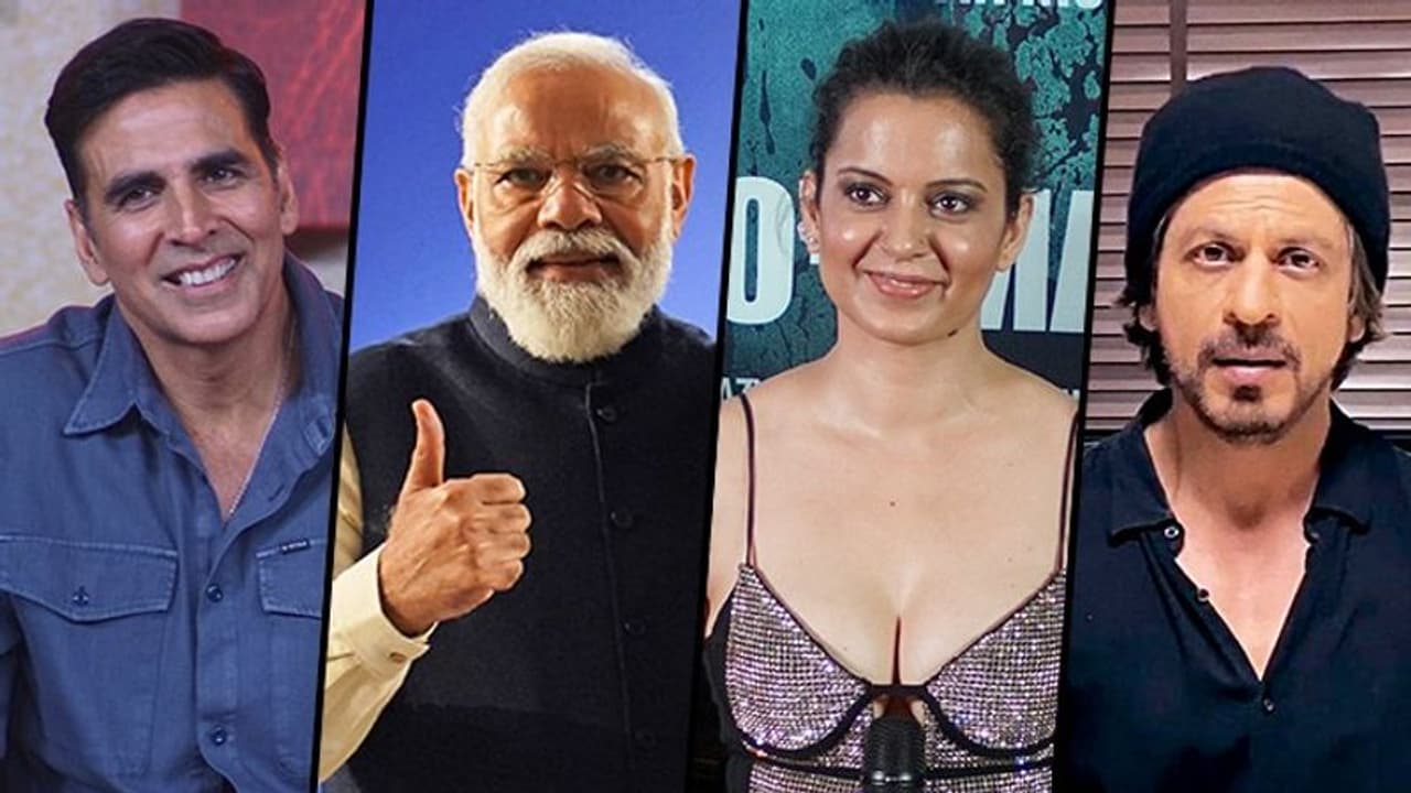Narendra Modi Birthday Wishes: Shah Rukh to Akshay Kumar to Kangana Ranaut; check out celebs sweet messages Narendra Modi Birthday Wishes: Shah Rukh to Akshay Kumar to Kangana Ranaut; check out celebs sweet messages