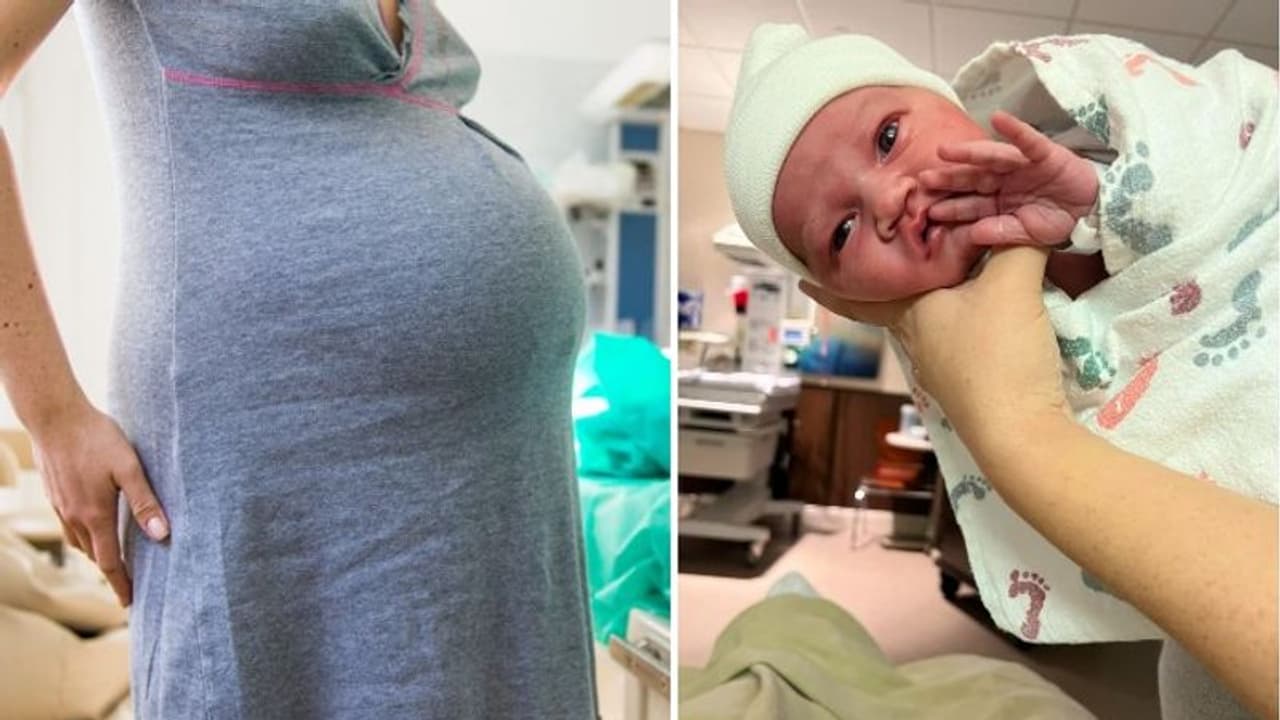 ഭർത്താവിന്റെ സഹായത്തോടെ റോഡരികിൽ പ്രസവം; മൊബൈൽ ചാർജർ കൊണ്ട് പൊക്കിൾക്കൊടി കെട്ടി ഭർത്താവിന്റെ സഹായത്തോടെ റോഡരികിൽ പ്രസവം; മൊബൈൽ ചാർജർ കൊണ്ട് പൊക്കിൾക്കൊടി കെട്ടി