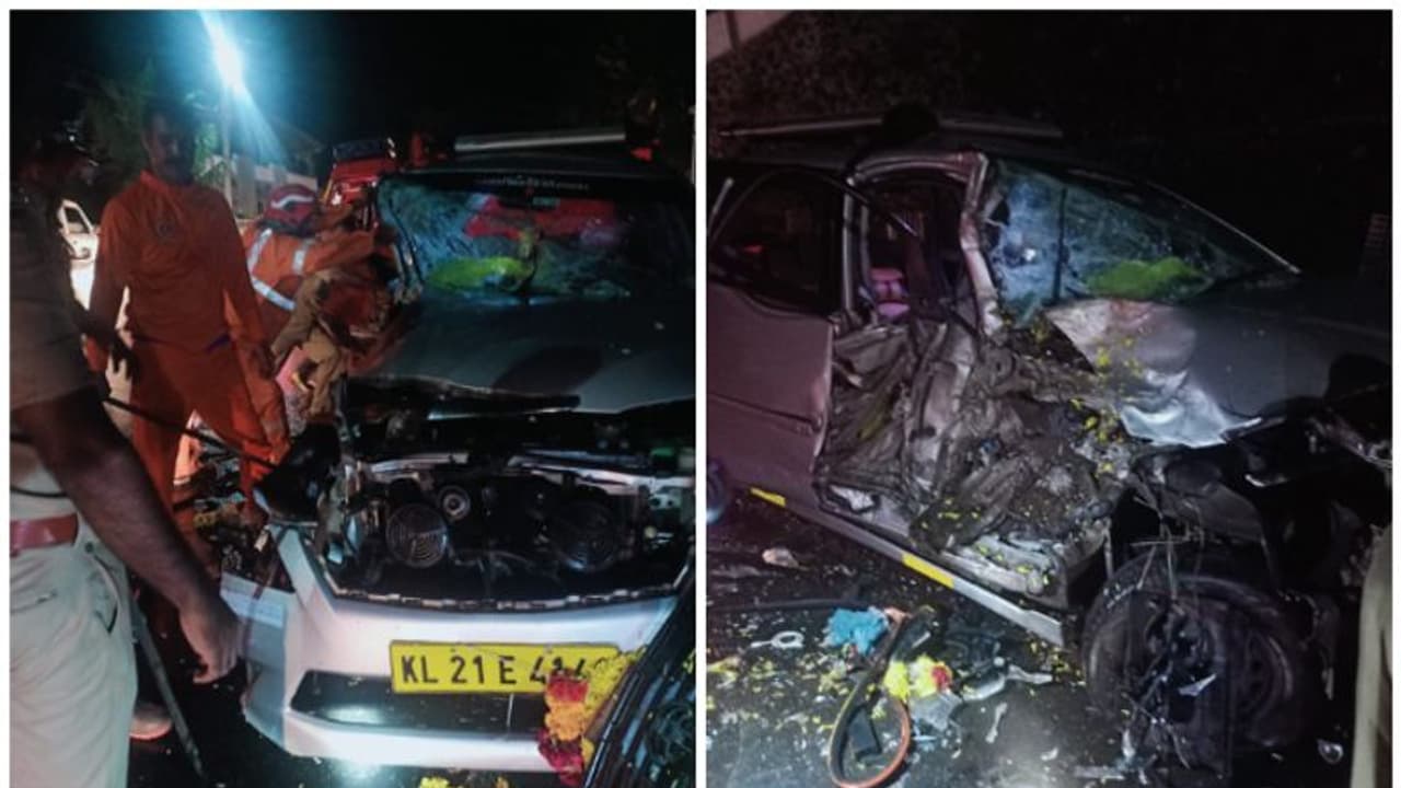 പത്തനംതിട്ടയിൽ ശബരിമല തീർഥാടകരുടെ വാഹനം മിനിലോറിയുമായി കൂട്ടിയിടിച്ചു. കുട്ടിയടക്കം എട്ട് പേർക്ക് പരിക്ക്