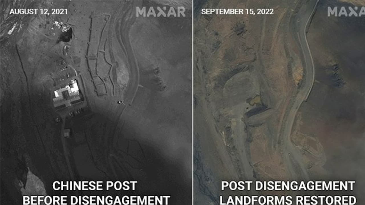 ಗೋಗ್ರಾದಲ್ಲಿ ಚೀನಾ ಸೇನಾ ಹಿಂತೆಗೆತ : ಉಪಗ್ರಹ ಫೋಟೋ ಸಾಕ್ಷಿ