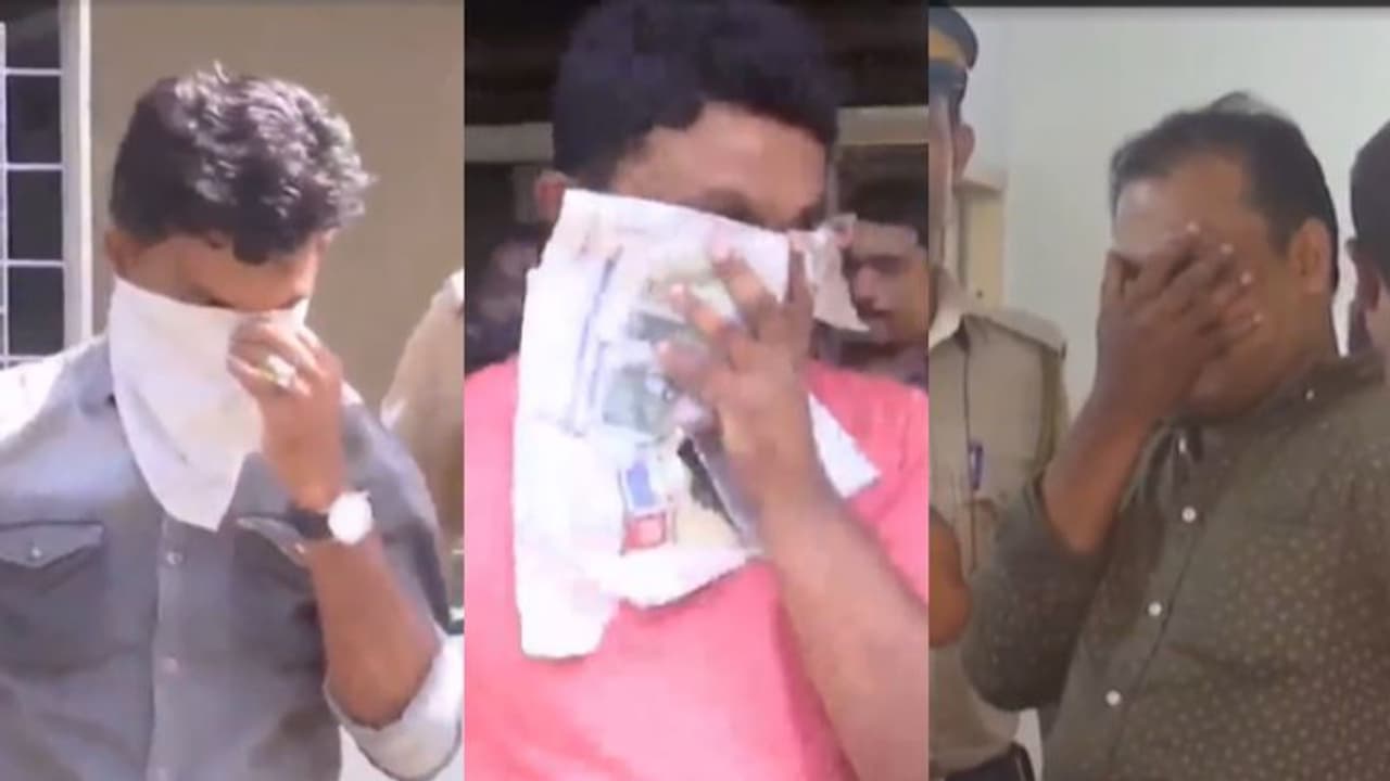 'ഓണ്ലൈന്, ഒറ്റ നമ്പര്, സമാന്തര ലോട്ടറി'; കോഴിക്കോട് കേന്ദ്രീകരിച്ച് ലോട്ടറി തട്ടിപ്പ്, 3 പേര് പിടിയില് 'ഓണ്ലൈന്, ഒറ്റ നമ്പര്, സമാന്തര ലോട്ടറി'; കോഴിക്കോട് കേന്ദ്രീകരിച്ച് ലോട്ടറി തട്ടിപ്പ്, 3 പേര് പിടിയില്