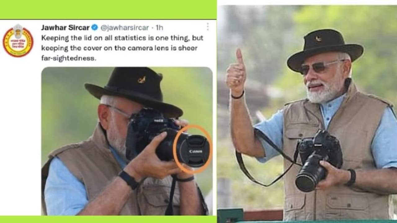 'Nikon camera with Canon cover': BJP fact checks Opposition's tweet on PM Modi 'Nikon camera with Canon cover': BJP fact checks Opposition's tweet on PM Modi