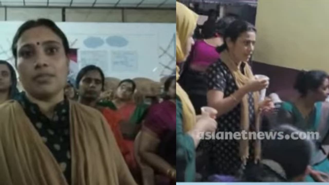 വെട്ടിക്കുറച്ച ശമ്പളം നൽകണം; മണ്ണാർക്കാട് എം ഇ ടി സ്കൂളില്‍ അധ്യാപകരുടെയും ജീവനക്കാരുടെയും പ്രതിഷേധം