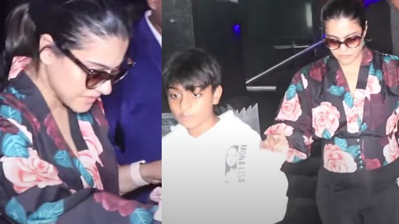 बेटे के बर्थडे सेलिब्रेशन के बाद लड़खड़ाती नजर आईं काजोल, वायरल वीडियो देख लोगों ने किए ऐसे कमेंट