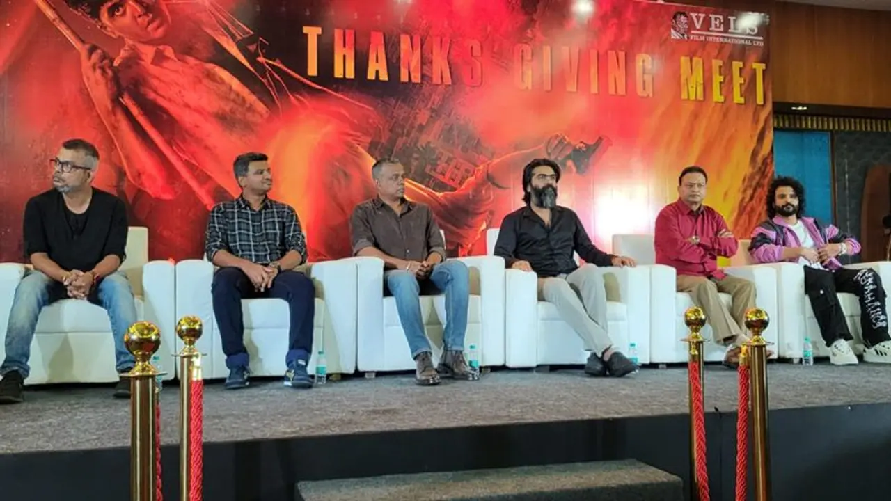 மல்லிப்பூ பாடல் ஸ்கிரிப்ட்லயே கிடையாது... வெந்து தணிந்தது காடு சக்சஸ் மீட்டில் கவுதம் மேனன் சொன்ன சீக்ரெட்