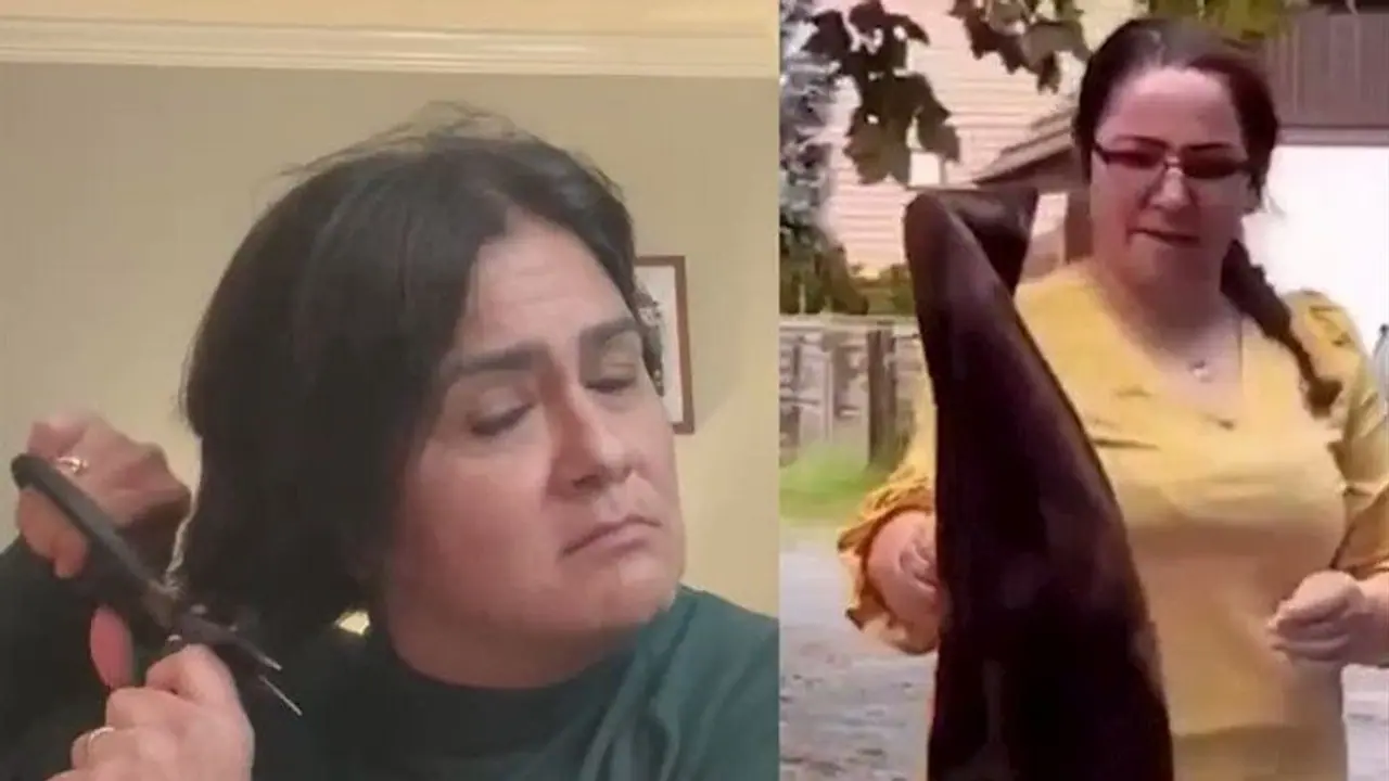 ಇರಾನ್‌ನಲ್ಲಿ ತೀವ್ರಗೊಂಡ Anti Hijab Protest; ಕೂದಲು ಕತ್ತರಿಸಿಕೊಂಡು ಹಿಜಾಬ್‌ ಸುಟ್ಟ ಮಹಿಳೆಯರು 