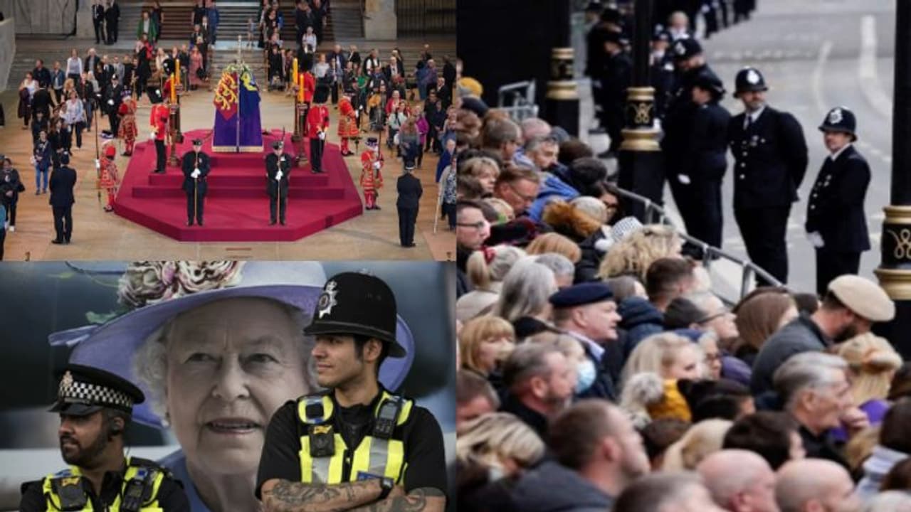 ലോക നേതാക്കളുടെ നീണ്ട നിര, എലിസബത്ത് റാണിയുടെ സംസ്കാര ചടങ്ങിലെ 'ഈച്ച' കടക്കാത്ത സുരക്ഷാ സംവിധാനങ്ങൾ ലോക നേതാക്കളുടെ നീണ്ട നിര, എലിസബത്ത് റാണിയുടെ സംസ്കാര ചടങ്ങിലെ 'ഈച്ച' കടക്കാത്ത സുരക്ഷാ സംവിധാനങ്ങൾ