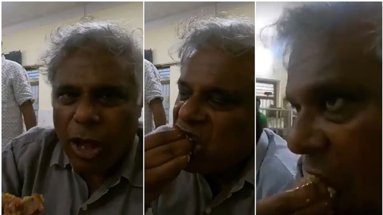  ಶಿವಾಜಿನಗರದ ಮಿಲಿಟರಿ ಹೋಟೆಲ್‌ನಲ್ಲಿ ಆಶಿಷ್ ವಿದ್ಯಾರ್ಥಿ: ಊಟ ಸವಿದು ವಾವ್.. ಎಂದ ನಟ