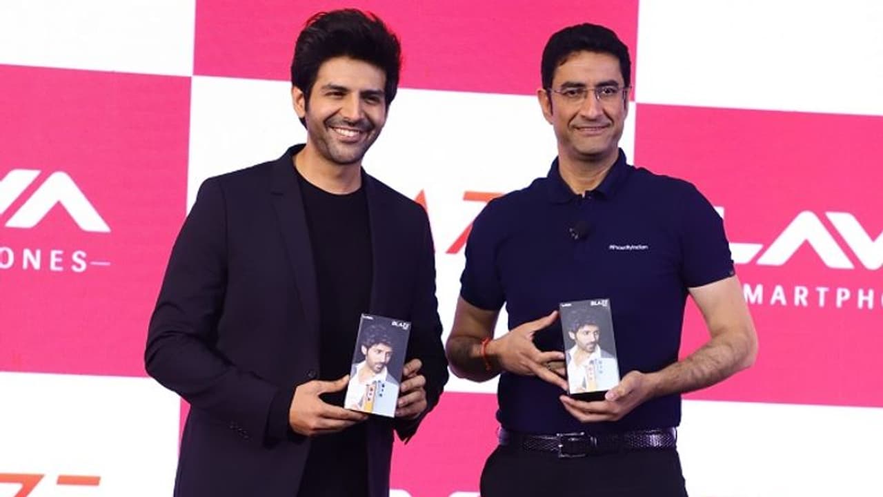 ಹೊಚ್ಚ ಹೊಸ ಲಾವಾ ಬ್ಲೇಜ್ ಪ್ರೋ ಬಿಡುಗಡೆ, ಕಾರ್ತಿಕ್ ಆರ್ಯನ್ ಪ್ರಚಾರ ರಾಯಭಾರಿಯಾಗಿ ನೇಮಕ!