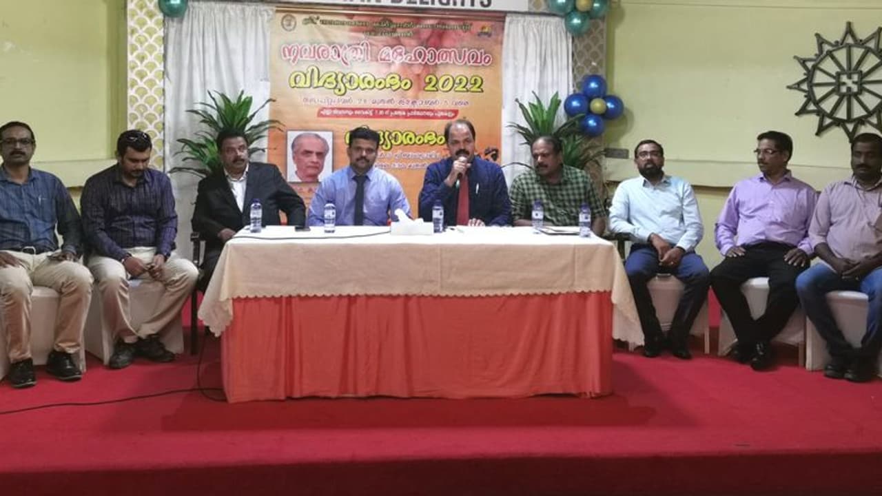 എസ്എന്‍സിഎസ് നവരാത്രി ആഘോഷവും വിദ്യാരംഭവും