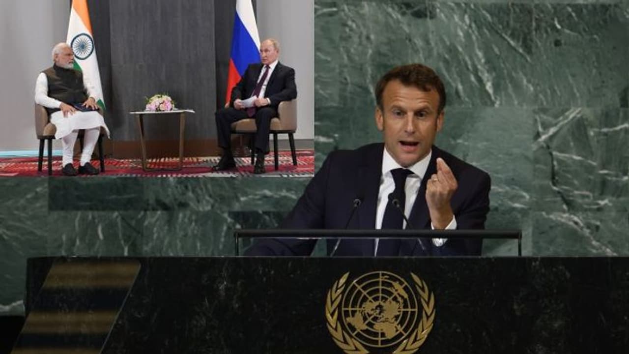 'Narendra Modi was right...' French President cites Indian PM's advice to Putin over war in Ukraine