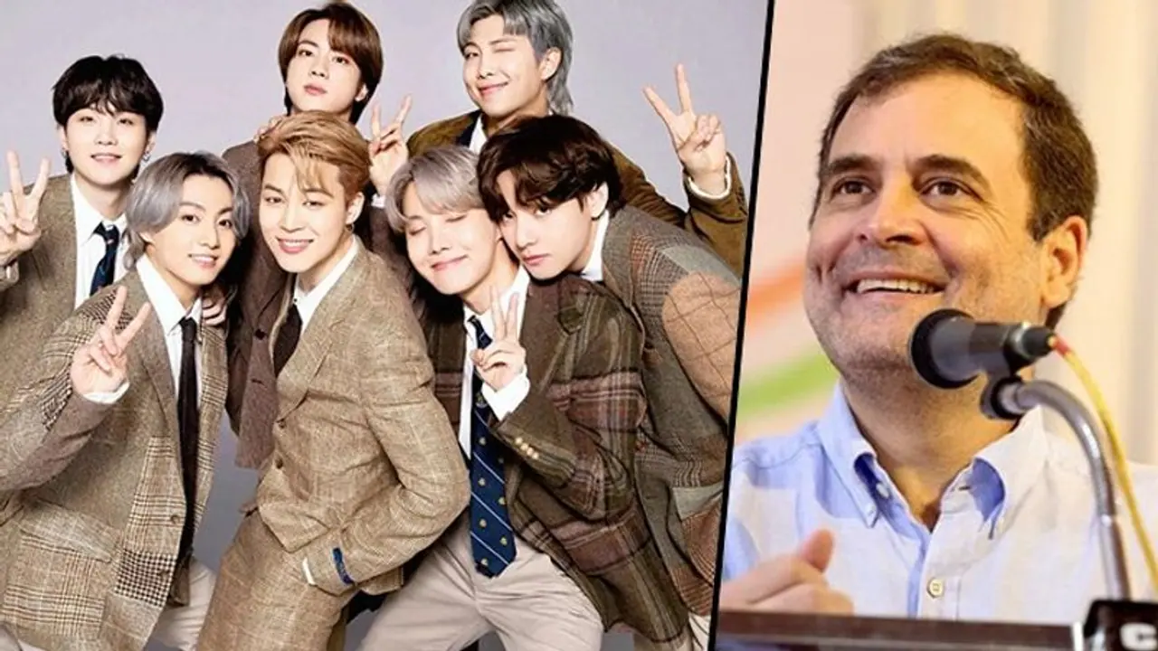 কোরিয়ান ব্যান্ড বিটিএস নিয়ে আড্ডায় রাহুল, কেরলে তরুণ প্রজন্মের সঙ্গে একটু 'অন্য সময়' কোরিয়ান ব্যান্ড বিটিএস নিয়ে আড্ডায় রাহুল, কেরলে তরুণ প্রজন্মের সঙ্গে একটু 'অন্য সময়'