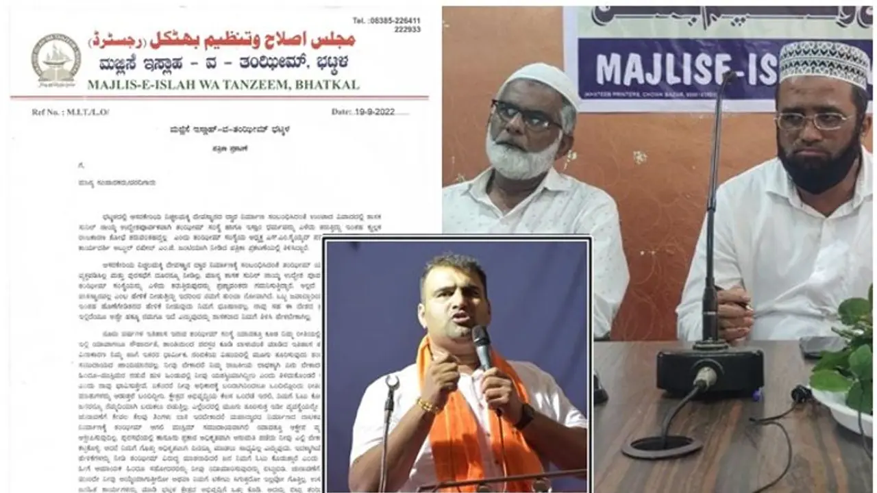 ಬರೀ ಕೋಮು ಭಾಷಣ ಬಿಟ್ಟು ನೀವೇನು ಮಾಡಿದ್ದೀರಿ?, ಭಟ್ಕಳ ಶಾಸಕ ಸುನೀಲ್‌ ನಾಯ್ಕ್‌ಗೆ ತಂಝೀಮ್‌ ಪ್ರಶ್ನೆ