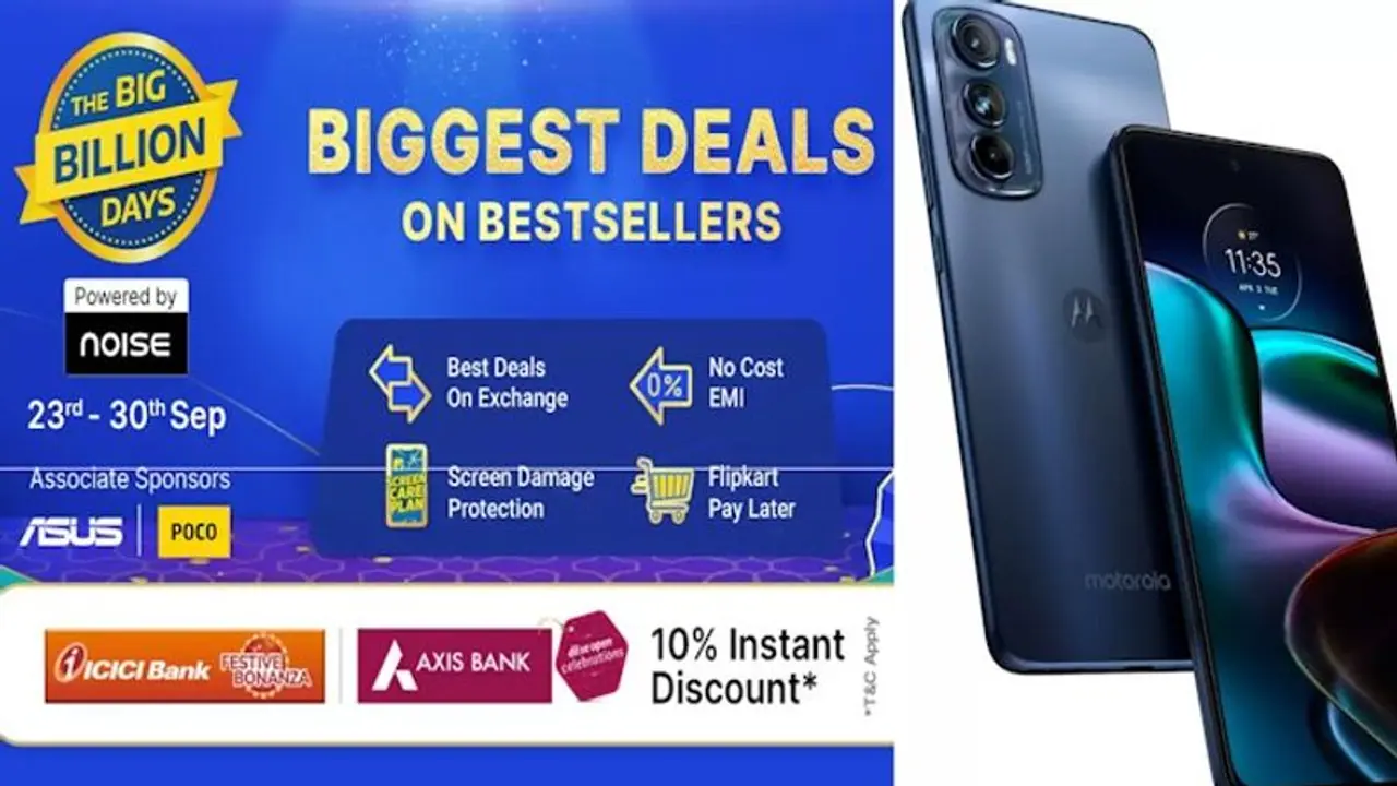Flipkart sale 2022: Special offers on Motorola Edge 30 Ultra, Edge 30 Fusion, Moto G62, others