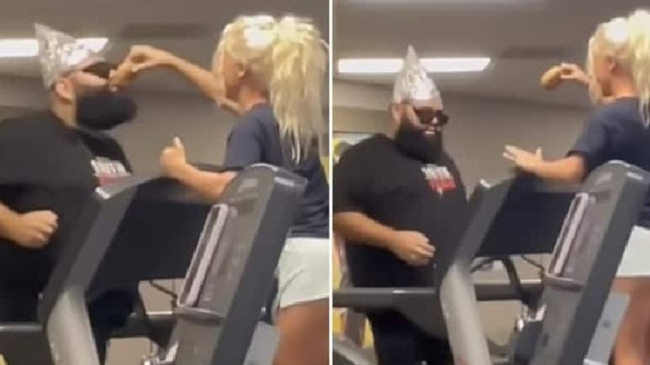 'ഇങ്ങനെ വര്‍ക്കൗട്ട് ചെയ്താൽ വണ്ണം പെട്ടെന്ന് കുറയും'; രസകരമായ കമന്‍റുകള്‍ നേടി വീഡിയോ