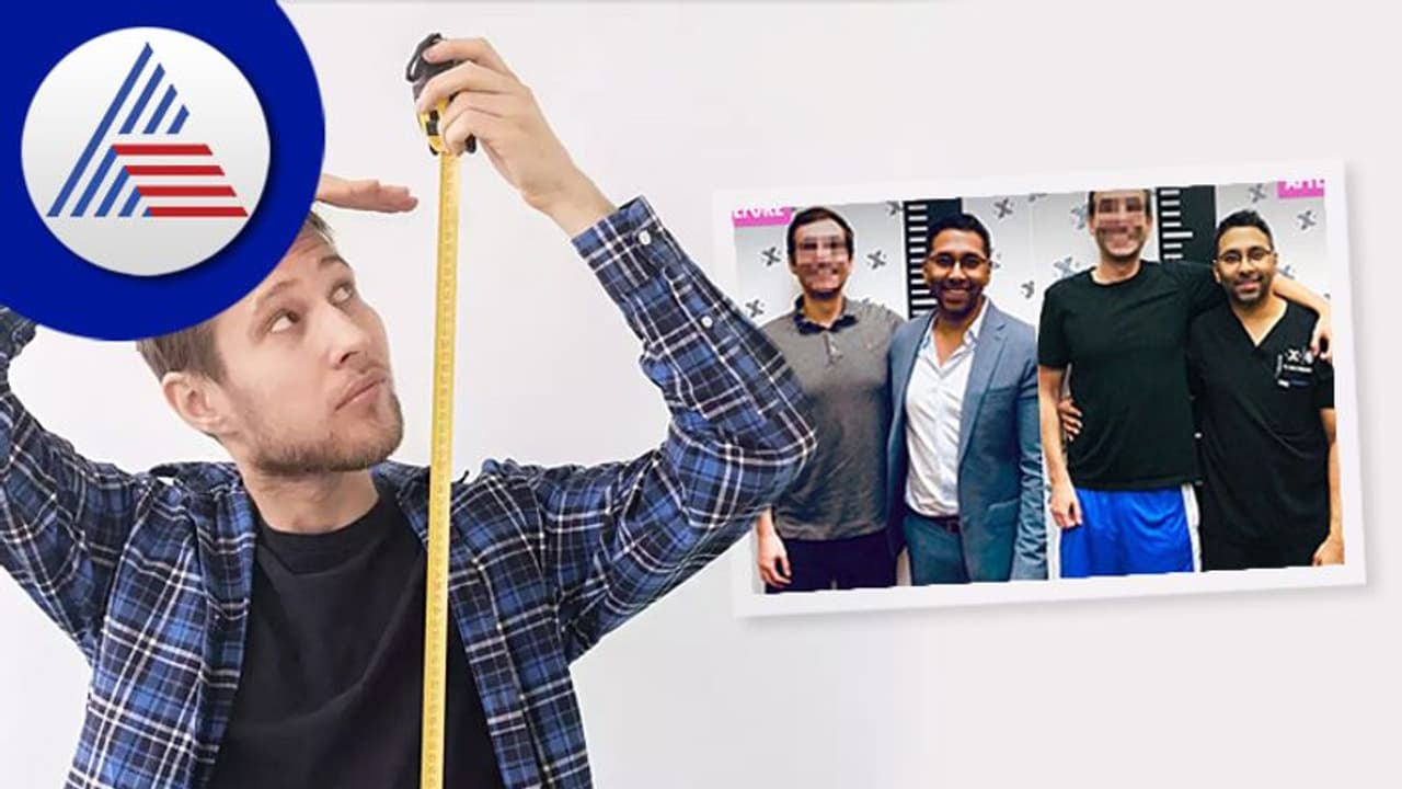 ಅಬ್ಬಬ್ಬಾ..3 ಇಂಚು ಎತ್ತರವಾಗಲು ಭರ್ತಿ 60 ಲಕ್ಷ ರೂ. ಖರ್ಚು ಮಾಡಿದ ಭೂಪ ! ಅಬ್ಬಬ್ಬಾ..3 ಇಂಚು ಎತ್ತರವಾಗಲು ಭರ್ತಿ 60 ಲಕ್ಷ ರೂ. ಖರ್ಚು ಮಾಡಿದ ಭೂಪ !