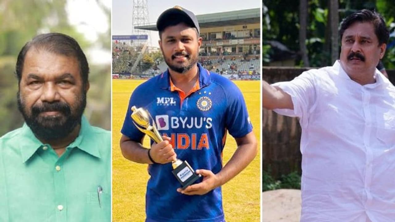 ന്യൂസിലന്ഡ് എയ്ക്കെതിരായ വിജയം; ഇന്ത്യ എ ക്യാപ്റ്റന് സഞ്ജു സാംസണ് അഭിനന്ദനങ്ങളുമായി മന്ത്രിമാര് ന്യൂസിലന്ഡ് എയ്ക്കെതിരായ വിജയം; ഇന്ത്യ എ ക്യാപ്റ്റന് സഞ്ജു സാംസണ് അഭിനന്ദനങ്ങളുമായി മന്ത്രിമാര്