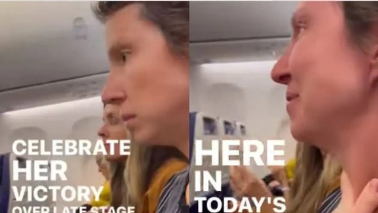 Viral Video: അർബുദത്തെ തോല്‍പ്പിച്ച യുവതിക്ക് പൈലറ്റിന്‍റെ സർപ്രൈസ്; വൈറലായി വീഡിയോ