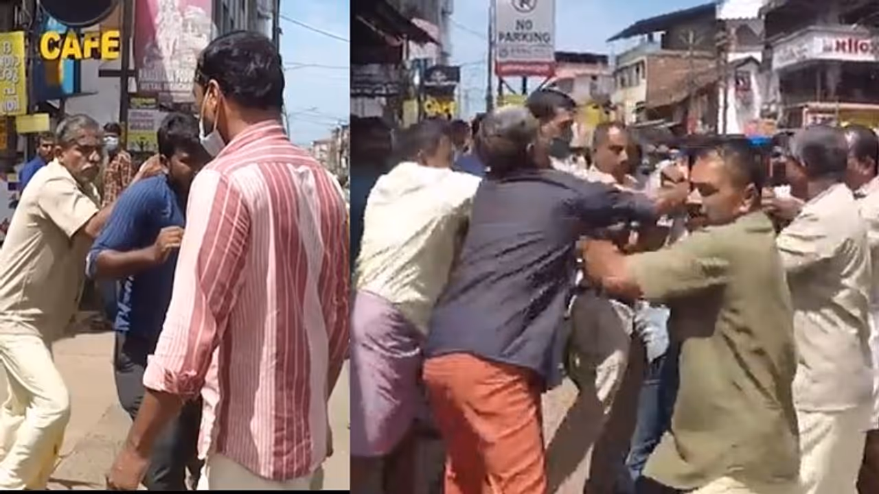 പയ്യന്നൂരില്‍ കട അടപ്പിക്കാനെത്തിയ പോപ്പുലര്‍ ഫ്രണ്ട് പ്രവര്‍ത്തകരെ നാട്ടുകാര്‍ കൈകാര്യം ചെയ്തു