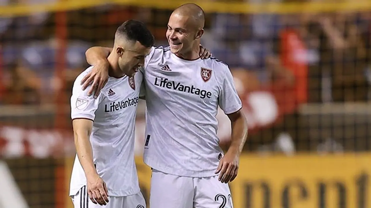 Did Aaron Herrera just score goal of the year? RSL defender's strike from 70 yards against Atlas stuns fans Did Aaron Herrera just score goal of the year? RSL defender's strike from 70 yards against Atlas stuns fans