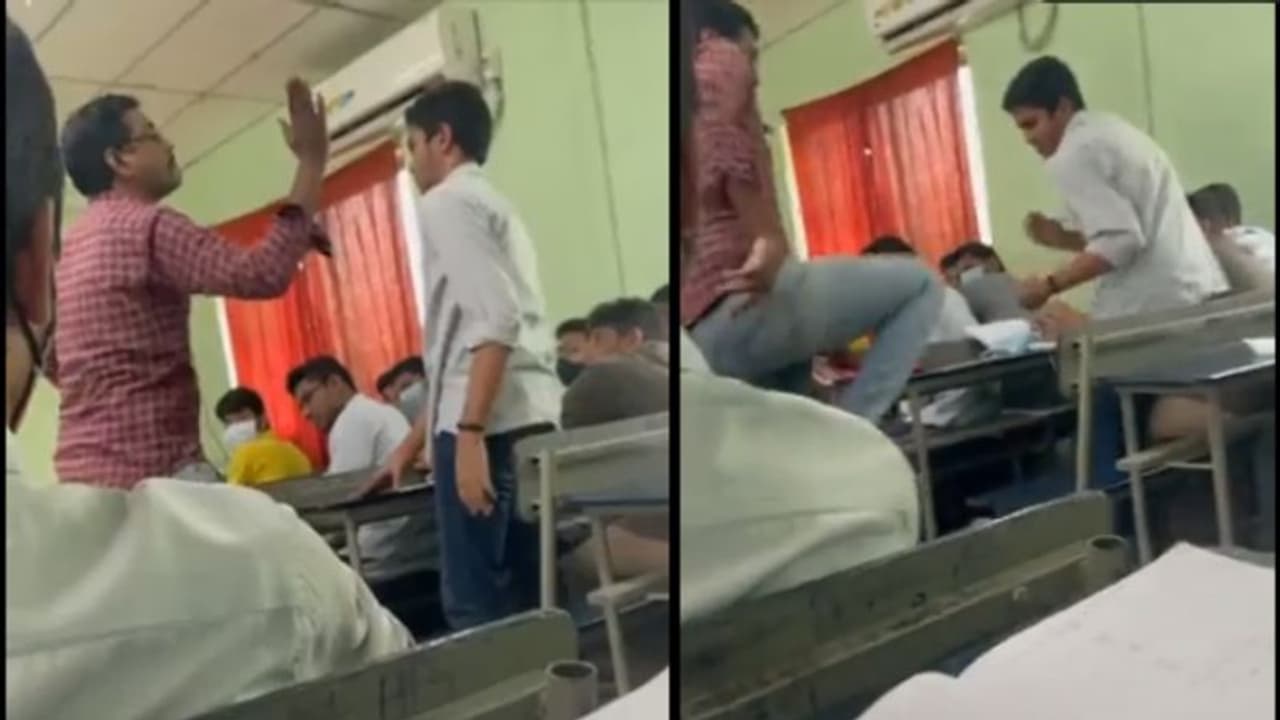 വിദ്യാർത്ഥിയോട് ക്രൂരത കാണിച്ച അധ്യാപകന് സസ്പെൻഷൻ; ആന്ധ്രയിൽ പ്രതിഷേധം ഫലം കണ്ടു വിദ്യാർത്ഥിയോട് ക്രൂരത കാണിച്ച അധ്യാപകന് സസ്പെൻഷൻ; ആന്ധ്രയിൽ പ്രതിഷേധം ഫലം കണ്ടു