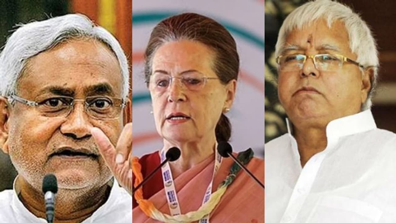 'ബിജെപിക്കെതിരെ പ്രതിപക്ഷ ഐക്യം ഉണ്ടാകണം', സോണിയ ഗാന്ധിയെ കണ്ട് ലാലു പ്രസാദും നിതീഷ് കുമാറും 'ബിജെപിക്കെതിരെ പ്രതിപക്ഷ ഐക്യം ഉണ്ടാകണം', സോണിയ ഗാന്ധിയെ കണ്ട് ലാലു പ്രസാദും നിതീഷ് കുമാറും