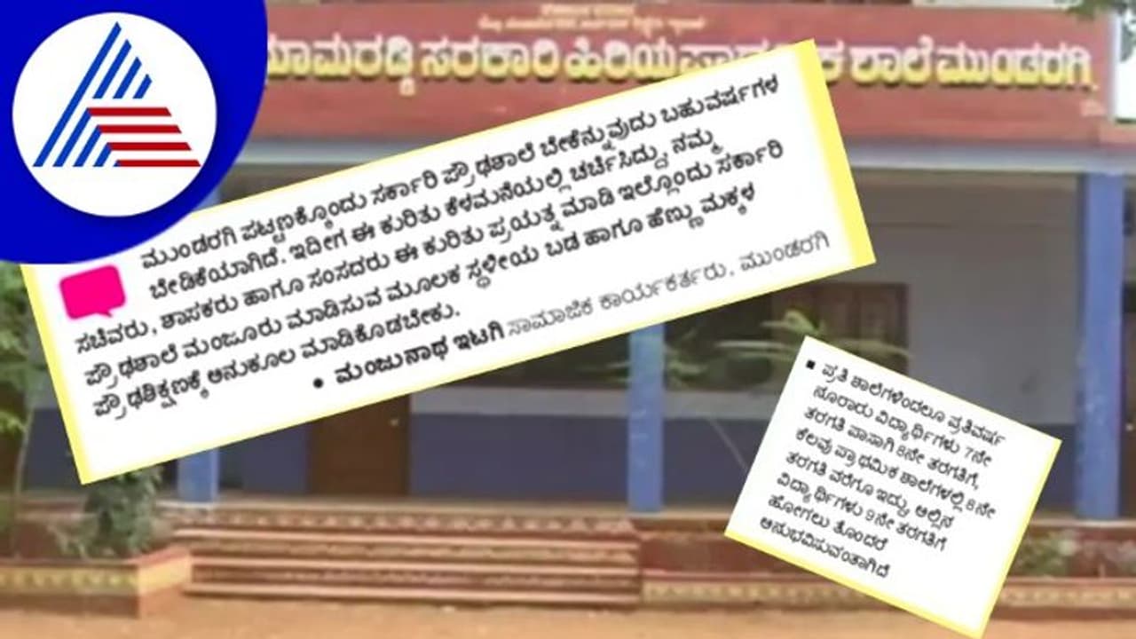 ಮುಂಡರಗಿ ಪಟ್ಟಣಕ್ಕಿಲ್ಲ ಸರ್ಕಾರಿ ಪ್ರೌಢಶಾಲೆ; ಹಲವು ವರ್ಷಗಳಿಂದ ನಿರಂತರ ಹೋರಾಟ