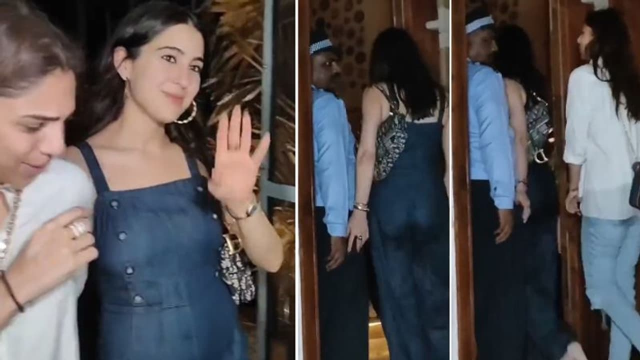 नशे में धुत सारा अली खान ने सिक्योरिटी गार्ड को गलत जगह किया टच, VIDEO देख लोग सुना रहे खरी खोटी नशे में धुत सारा अली खान ने सिक्योरिटी गार्ड को गलत जगह किया टच, VIDEO देख लोग सुना रहे खरी खोटी