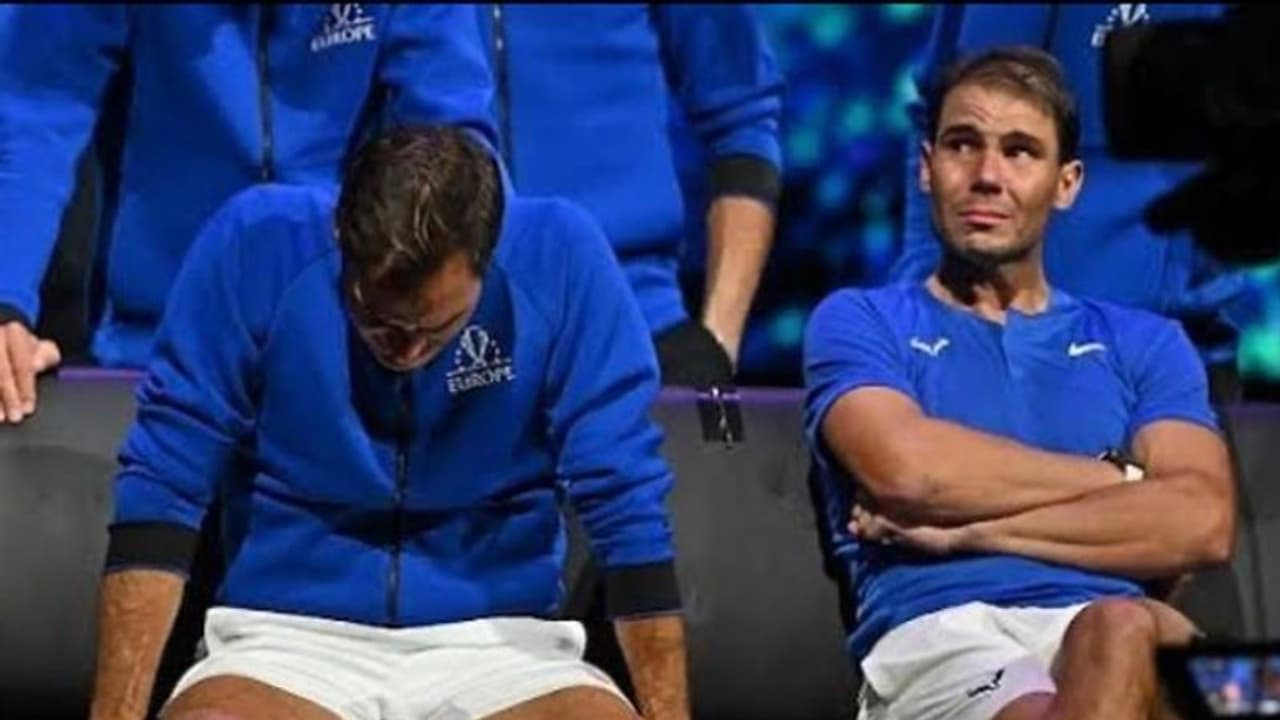 ഫെഡററുടെ വിടവാങ്ങല്‍ മത്സരത്തില്‍ കണ്ണീരണിഞ്ഞ് നദാല്‍, കായികലോകത്തെ എക്കാലത്തെയും മികച്ച ചിത്രമെന്ന് കോലി