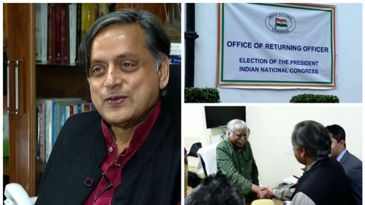 ഔദ്യോഗിക പക്ഷത്തിന്‍റെയും ഗ്രൂപ്പ്23യുടേയും കാര്യമായ പിന്തുണയില്ല,തരൂരിന്‍റെ പത്രികയില്‍ ആരൊക്കെ ഒപ്പുവക്കും?