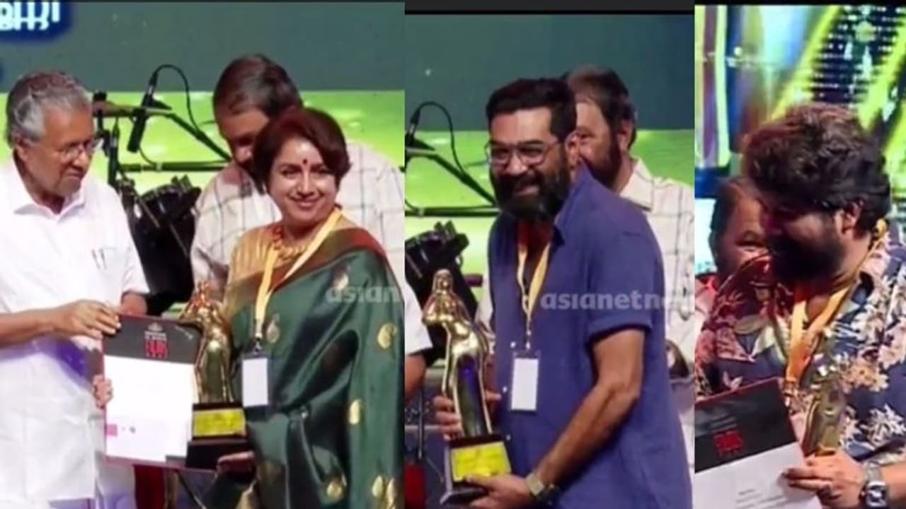 മികച്ച നടൻ ജോജു, ബിജു മേനോൻ, നടി രേവതി; സംസ്ഥാന ചലച്ചിത്ര അവാര്ഡുകൾ വിതരണം ചെയ്തു മികച്ച നടൻ ജോജു, ബിജു മേനോൻ, നടി രേവതി; സംസ്ഥാന ചലച്ചിത്ര അവാര്ഡുകൾ വിതരണം ചെയ്തു