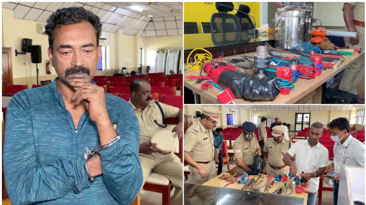 ഒന്നും രണ്ടുമല്ല, അമ്പതെണ്ണം, 'എല്ലാം പണിയായുധങ്ങളാ'; കൊച്ചിയിലെ കള്ളന്‍റെ 'ടൂൾകിറ്റ്' കണ്ട് ഞെട്ടി പൊലീസ്